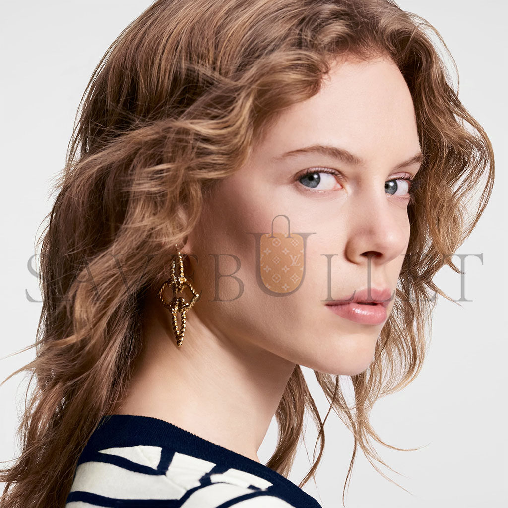 LOUIS VUITTON NAUTICAL EARRINGS M01848